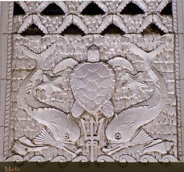 Art Deco Bas Relief Panel