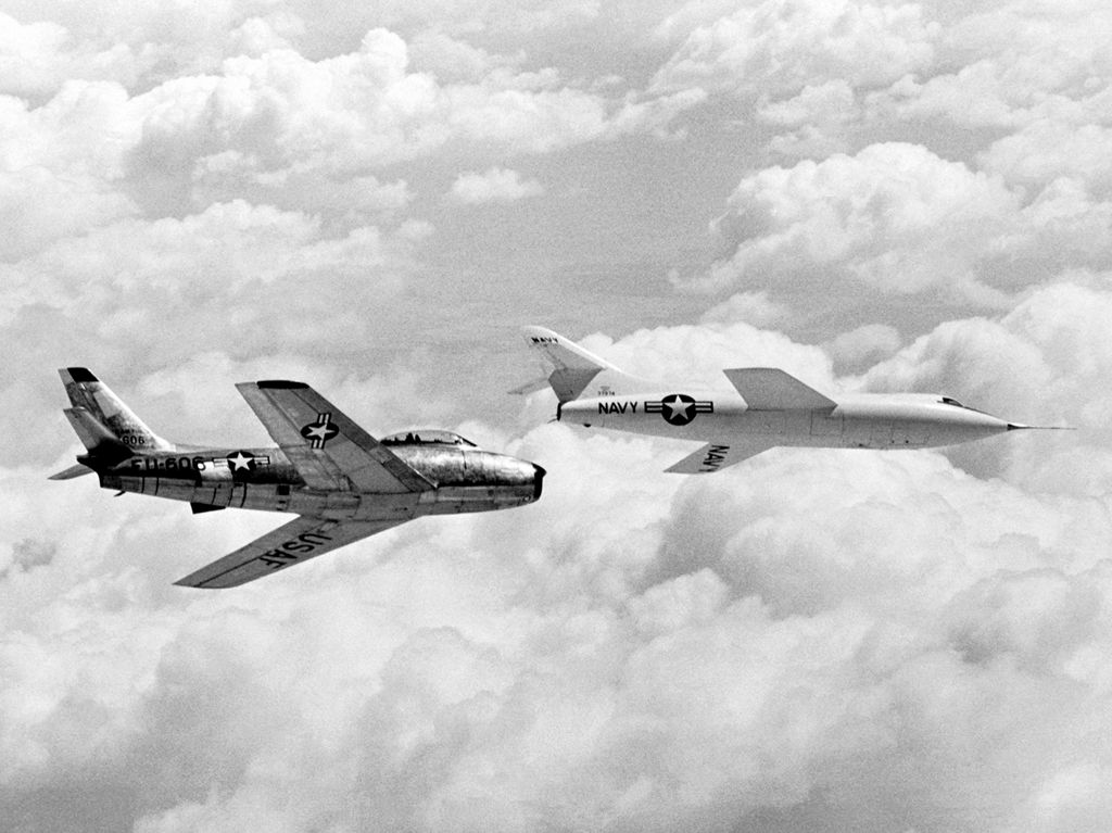 Douglas D-558-2 Skyrocket in flight