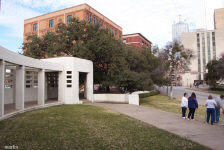image: Pergola looking toward sniper's nest