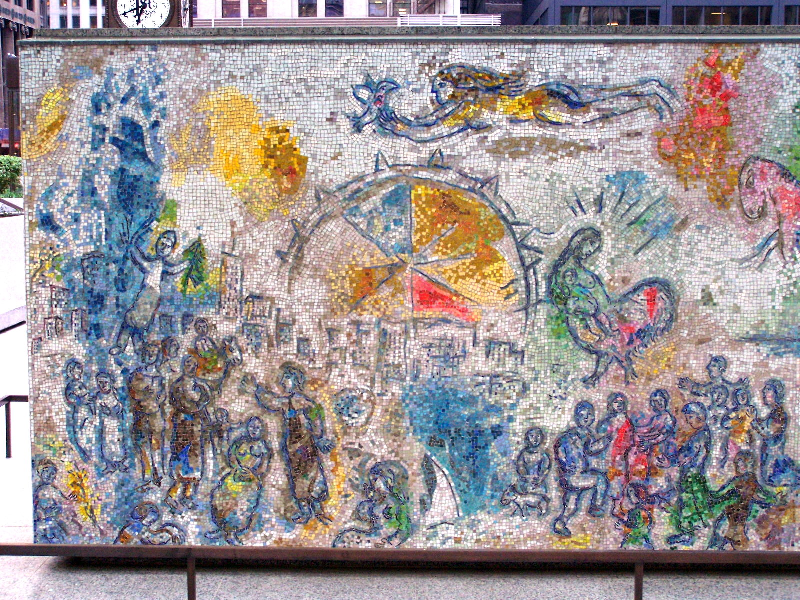 Chagall Mosaic “The Four Seasons”