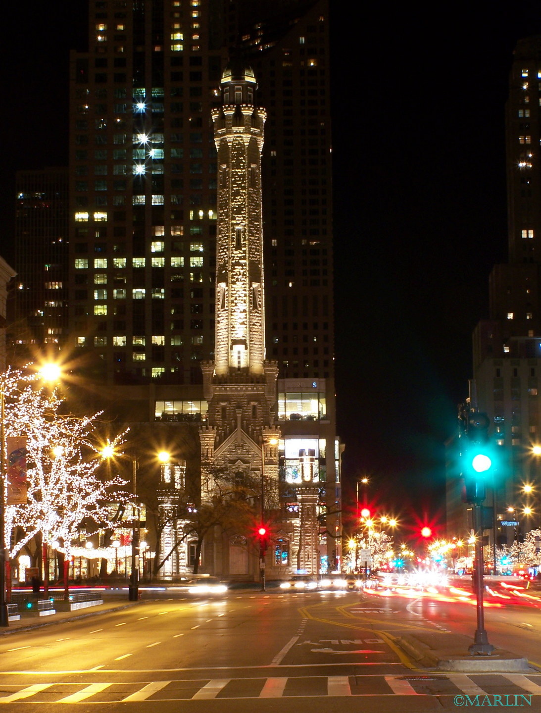 Chicago water tower